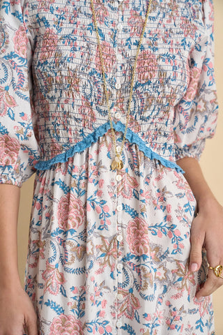 Magnolia Maxi Dress -  Pink