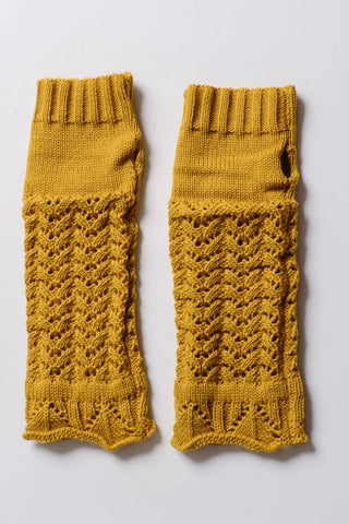 Fireside Fingerless Knit Arm Warmers