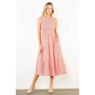 The Sleeveless Gingham Dress