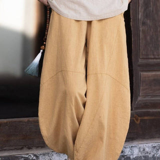 Olive Lantern Trousers