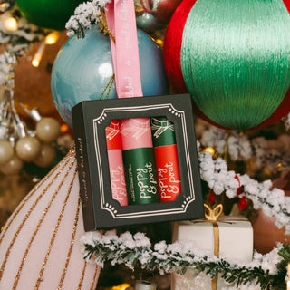 Holiday Ornament Lip Balm Trio