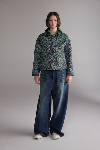 Clover Reversible Quilted Jacket