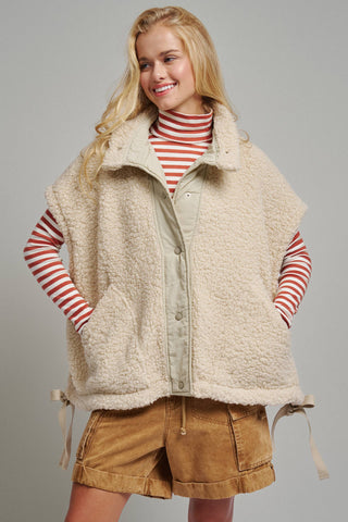 Prairie Sherpa Tie-Side Vest