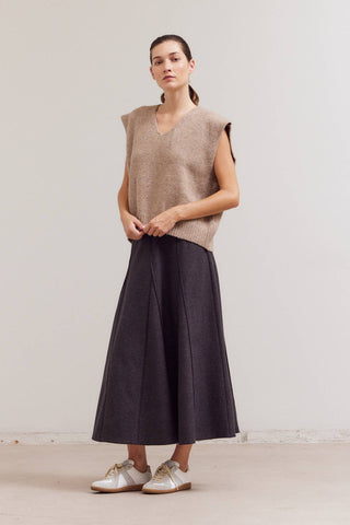 The Umber Knit Shell