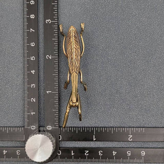Brass Mantis Figurine