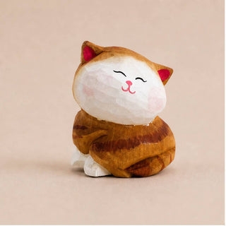 Smug Cat Figurine