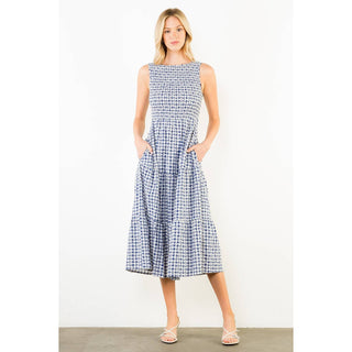 The Sleeveless Gingham Dress