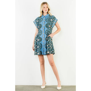 The Studio Print Day Dress