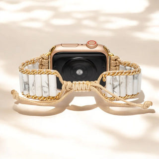 Heavenly Howlite Apple Watch Strap - Adjustable