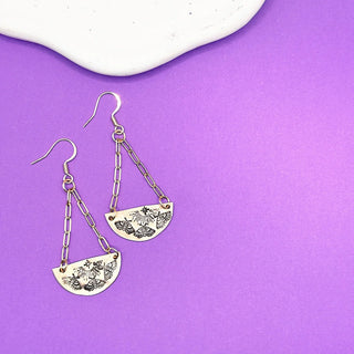 Moth Dangle Earrings