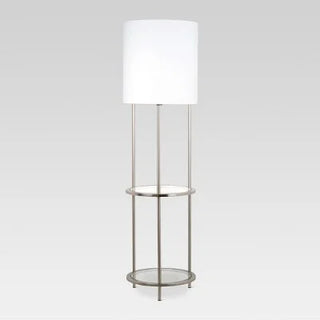 Glass Shelf Floor Lamp | Hinoki:REE