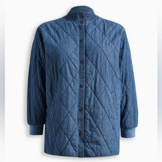 Hinoki:REE - Quilted Denim Coat
