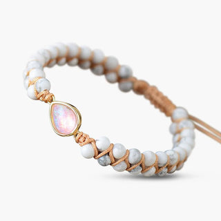 Magical Howlite Energy Bracelet - Adjustable
