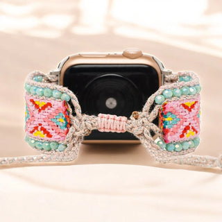 Pink Lemonade Apple Watch Strap - Adjustable