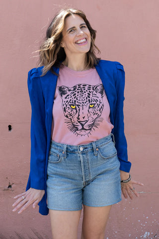 Snow Leopard Graphic T-Shirt - Pre Order!